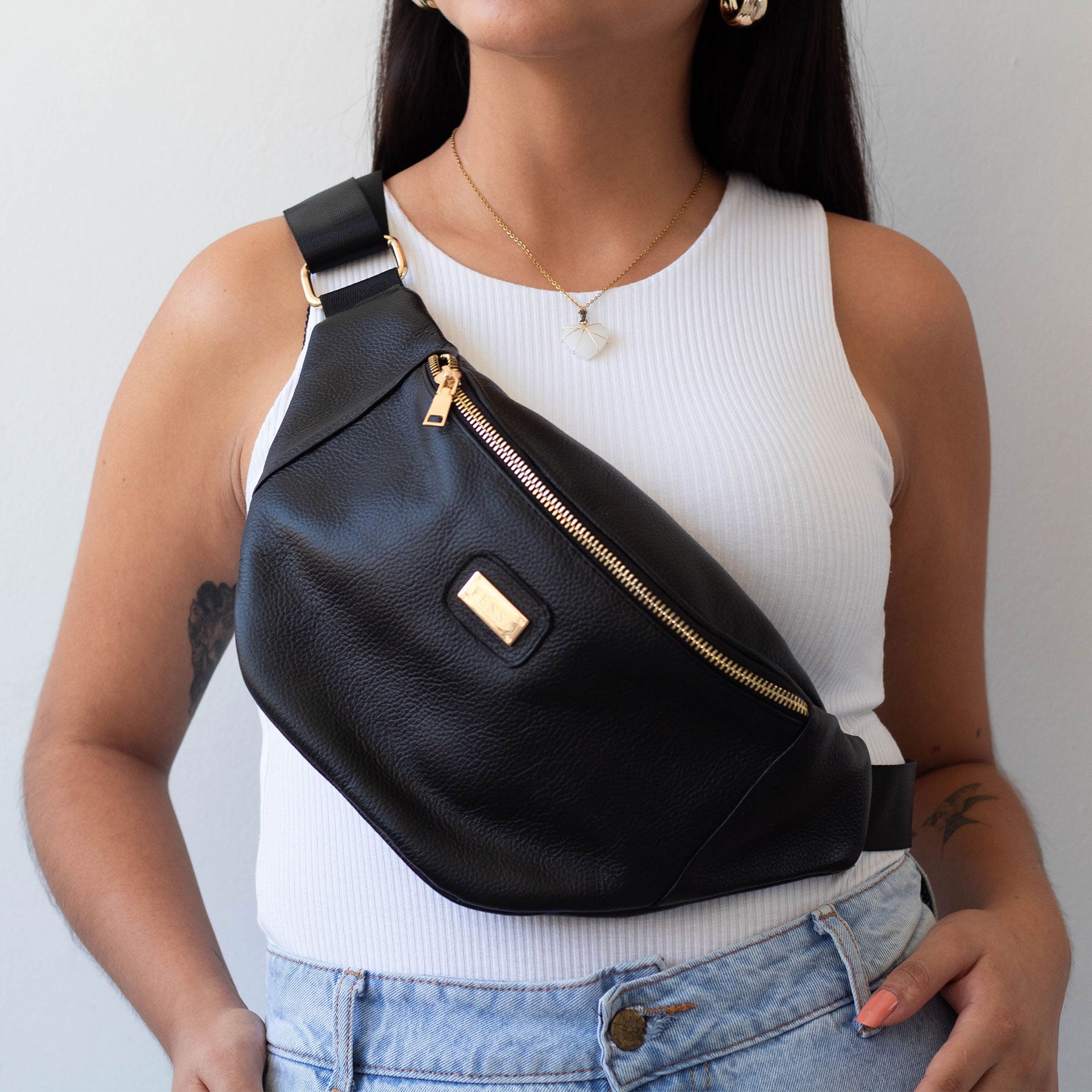 Piel Cangureras Bonitas Para Mujer Bolso Para Hombre Cangurera De