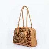 Baul Bag Naomi- Leopardo caramelo