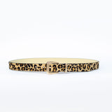 CORREA MAR 2.5CM - PELO/LEOPARDO