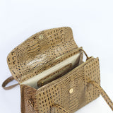 Celine Bag- Croco beige