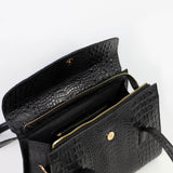 Celine Bag- Croco negro