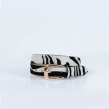 CORREA SAVANNAH 2.5CM - ZEBRA