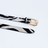 CORREA SAVANNAH 2.5CM - ZEBRA