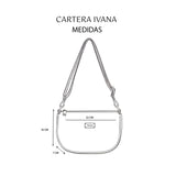 Crossbody Bag Ivana - Zebra marrón