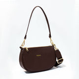 Bandolera Luna - Marrón chocolate