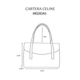 Celine Bag- Croco negro