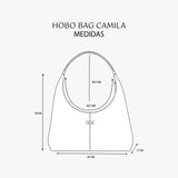 HOBO BAG CAMILA - NEGRO