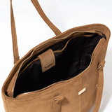 Tote Bag Tami- Gamuzón camel