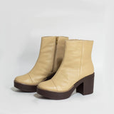 Botines Alondra -Marfil