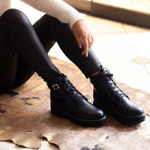 GRETA COMBAT BOOTS