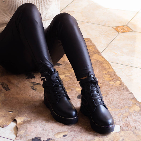 GRETA COMBAT BOOTS