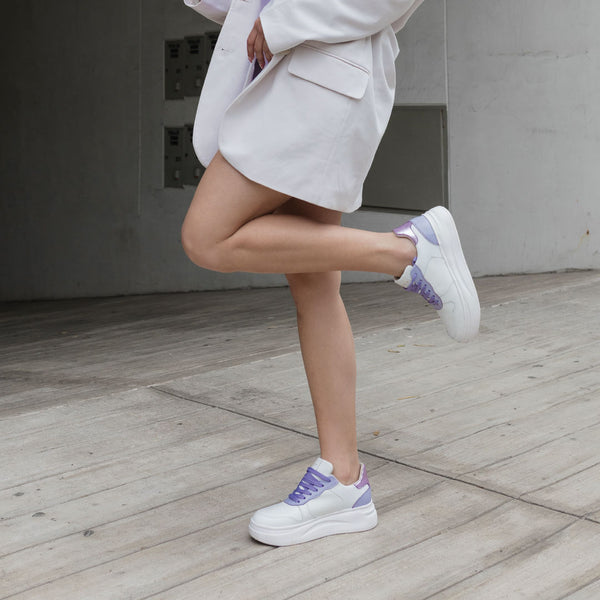 Sneakers Lore - blanco- lila