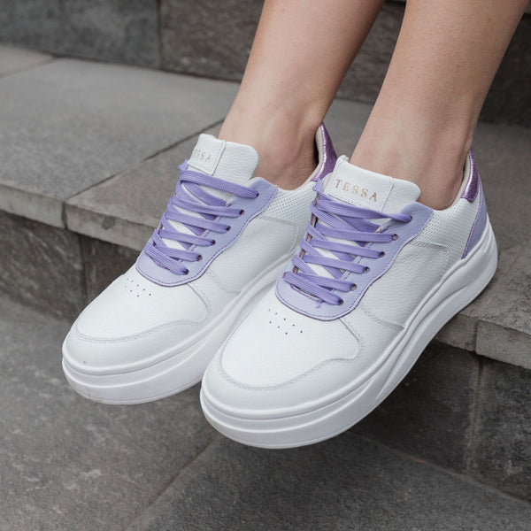 Sneakers Lore - blanco- lila