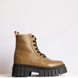 VICTORIA COMBAT BOOT - VERDE PACAY